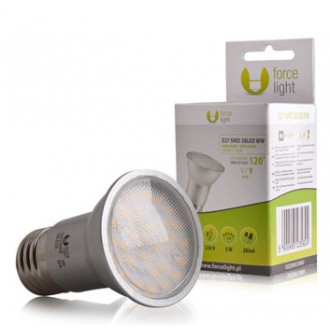 LED žarnica E27  5W - toplo bela