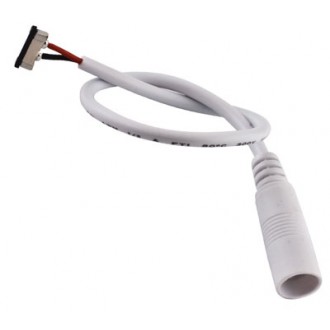 Konektor za LED trak 8mm s kablom 20cm in DC konektorjem