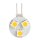 LED sijalka G4 3LED 0.6W SMD5050 - toplo bela