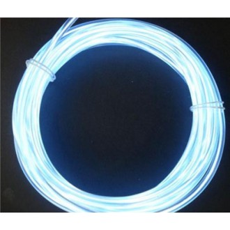 EL Wire - svetleči kabel 3.2mm - bel