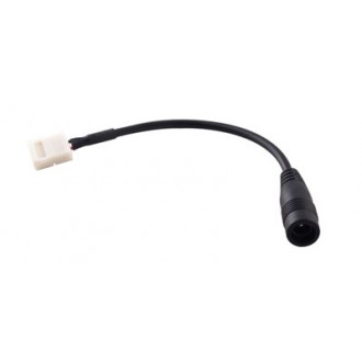 Konektor za LED trak s kablom in DC konektorjem za enobarvne trakove 8mm
