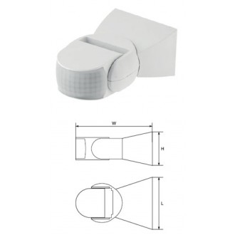 Senzor gibanja ST15 180° IP40 - bel