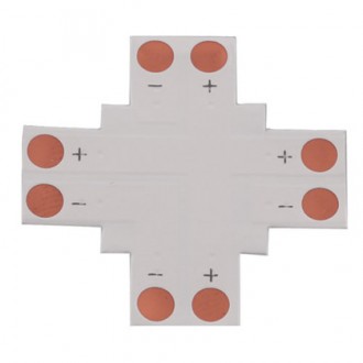 Konektor za LED trak + tip - 10mm, 2 PIN