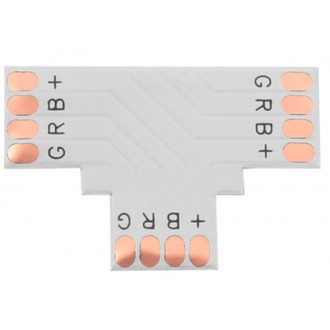Konektor za LED trak T tip - 10mm, 4 PIN RGB