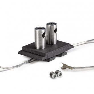 KLUS - nosilec OS22-DUO-PRET-Z črn