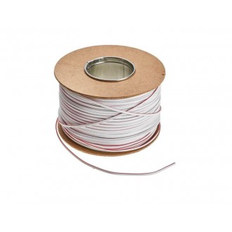 Dvožilni kabel za LED trakove 12/24V - belo rdeč (2 × 0,50 mm²)
