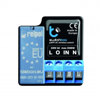 blebox - switchBox - modul za upravljanje električnih naprav 230V