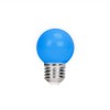 LED žarnica E27 G45 2W - modra
