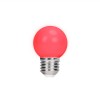 LED žarnica E27 G45 2W - rdeča