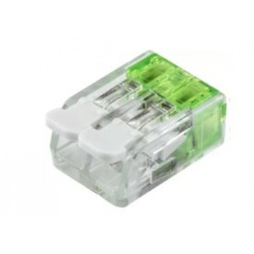 Električna sponka za kable 2x 0,2 - 3,3 mm2 - 1kos Električna sponka za kable 2x 0,2 - 3,3 mm2 - 1kos