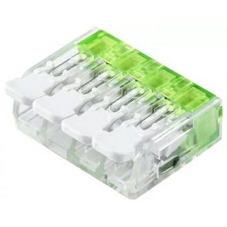 Električna sponka za kable 4x0,2 - 3,3 mm2 - 1kos