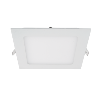 LED panel 18W 225mm 4000K - vgradni, bel, kvadrat