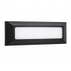 LED fasadna svetilka 4W 4000K IP65 črna