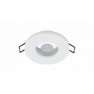 Stropna vgradna svetilka AQUA IP44 - bela