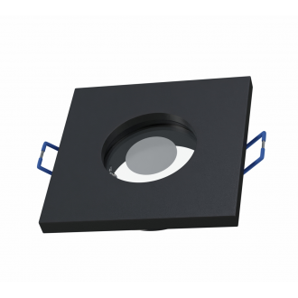 Stropna vgradna svetilka BONA - črna IP44