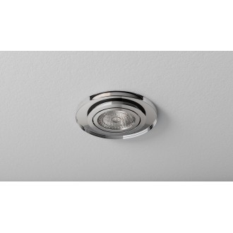 Stropna vgradna svetilka GIRO - prozorna iz stekla