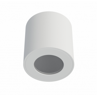 Stropna nadometna svetilka LUNA - bela IP54