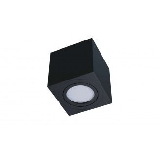 Stropna nadometna svetilka NORD - črna