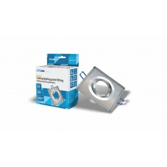 Stropna vgradna svetilka QUADRO - prozorna