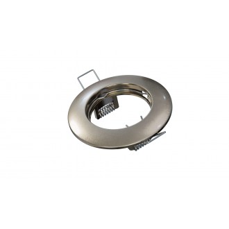 Stropna vgradna svetilka ROKA - satin krom