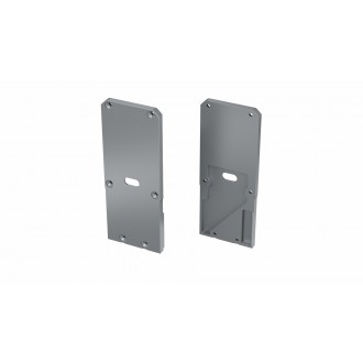 Lumines - stranski čep UNICO+TALIA M2 srebrn, levi