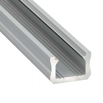Lumines - LED profil X - srebrn, nadometni