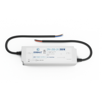 Cobalt napajalnik za Led trak 200W/24V/IP67 ZPV