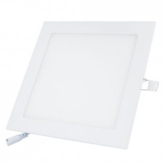 LED panel 12W 170mm 4500K - vgradni, bel, kvadrat