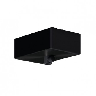 Klus - nadometna maskirna doza BOX-M70 črn za električne priključke