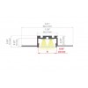 Klus - LED profil KOZMA-22*