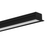 Klus - LED profil PDS-NK 3m - vgradni, črn