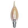 LED žarnica E14 4W - filament svečka, 2200K, toplo bela